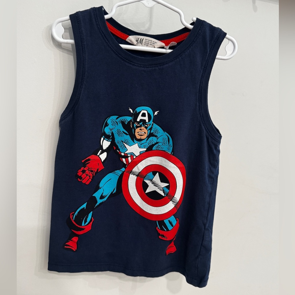 H&M Captain America Graphic Tank